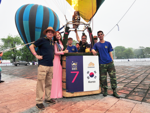 Balloons Over Hue được chứng nhận là nơi cung cấp dịch vụ khinh khí cầu chuyên nghiệp